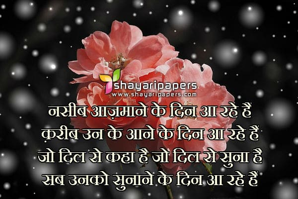 love shayari status image